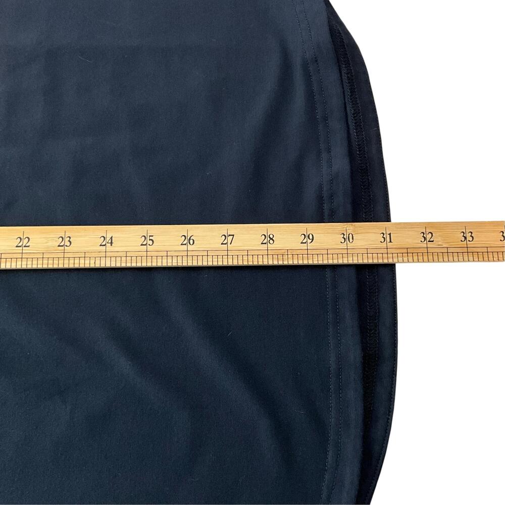 BYLT Hooded Drop Cut Long Sleeve Shirt Mens Large Navy Blue Performance - Picture 14 of 14